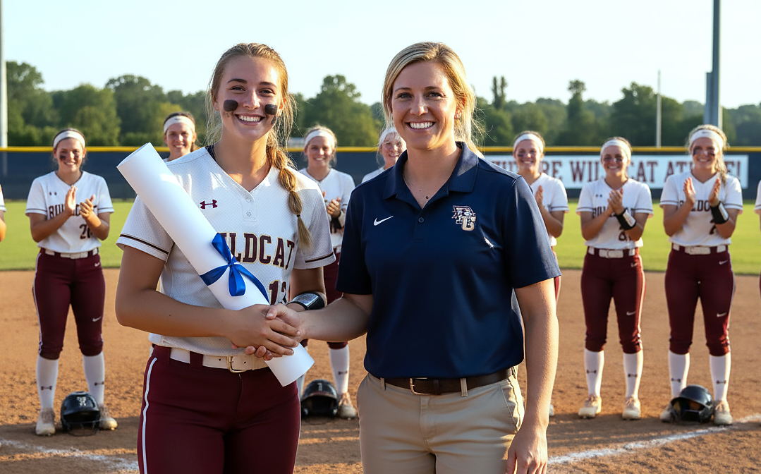 Coaches supporting players through recruiting