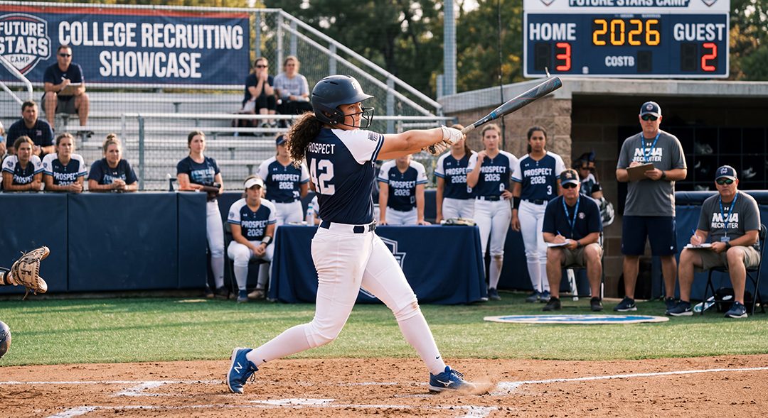 A college softball camp — choosing the right ones, making an impression, and following up.